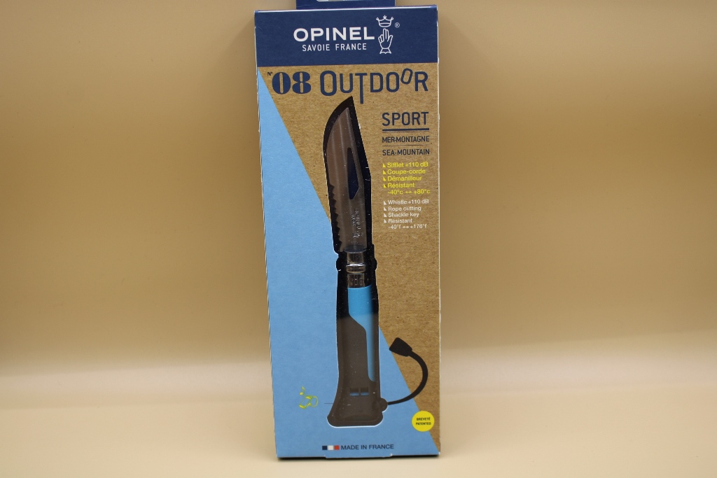 Couteau Opinel Outdoor N°8 Mer et montagne