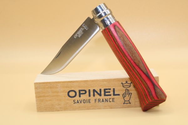 couteau de poche opinel 8 bouleau lamelle Bruguieres 31150